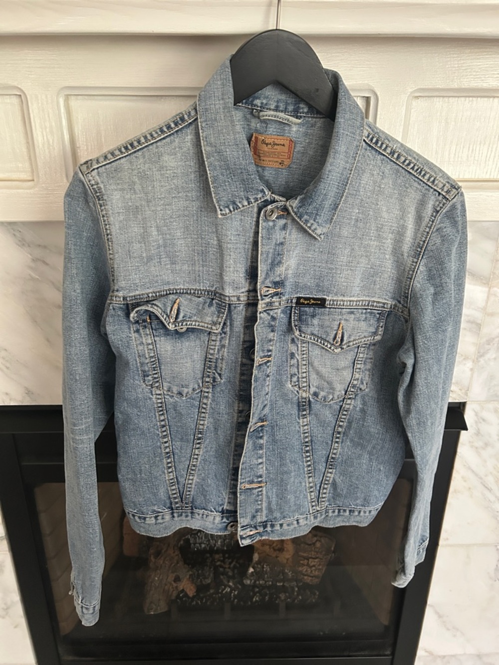 Pepe Jeans Light Blue Denim Trucker Jacket